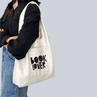 Artful Printed Canvas Tote Bag – Versatile, Stylish & Reusable for Everyday Use