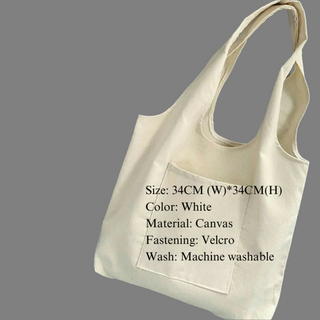 Artful Printed Canvas Tote Bag – Versatile, Stylish & Reusable for Everyday Use