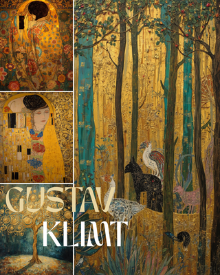 Gustav Klimt Golden Era Art T-Shirt | Relaxed Fit Wearable Art Tee