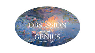 Obsession Looks Like Genius in Hindsight Unisex Half Sleeve T-Shirt — Claude Monet Collection