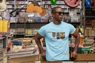 Aloha Half Sleeve Relaxed Fit Printed Unisex T-Shirt – Bold, Stylish, and Uniquely Artistic