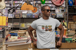 Aloha Half Sleeve Relaxed Fit Printed Unisex T-Shirt – Bold, Stylish, and Uniquely Artistic