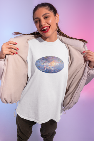 Obsession Looks Like Genius in Hindsight Unisex Half Sleeve T-Shirt — Claude Monet Collection