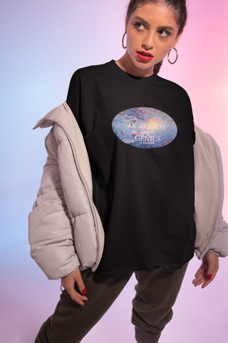 Obsession Looks Like Genius in Hindsight Unisex Half Sleeve T-Shirt — Claude Monet Collection