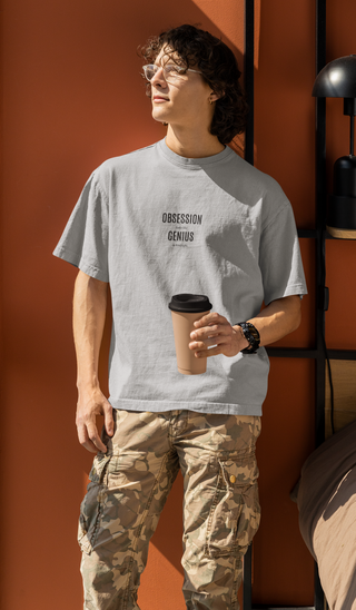 Obsession Looks Like Genius in Hindsight Unisex Half Sleeve T-Shirt — Claude Monet Collection