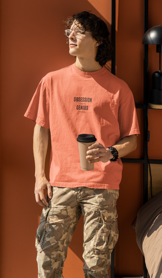 Obsession Looks Like Genius in Hindsight Unisex Half Sleeve T-Shirt — Claude Monet Collection