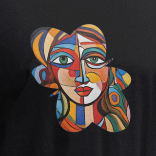 Pablo Picasso artwork inspired Half Sleeve Relaxed Fit Printed Unisex T-Shirt -Uniquely Artistic