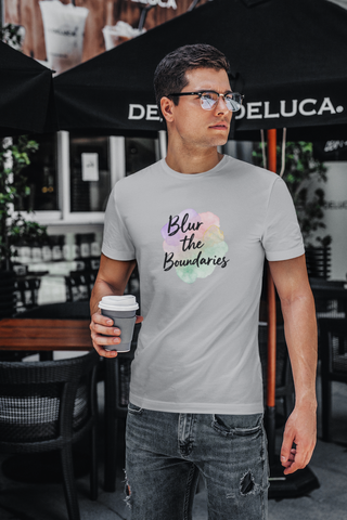 Blur the Boundaries Unisex Half Sleeve T-Shirt — Claude Monet Collection