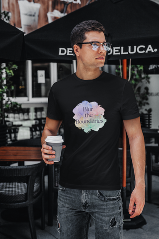 Blur the Boundaries Unisex Half Sleeve T-Shirt — Claude Monet Collection