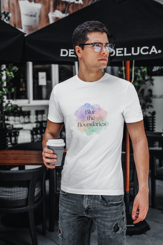 Blur the Boundaries Unisex Half Sleeve T-Shirt — Claude Monet Collection