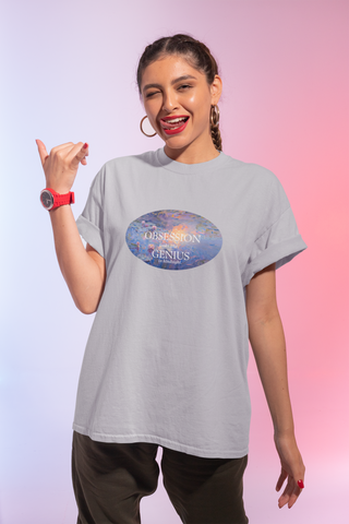 Obsession Looks Like Genius in Hindsight Unisex Half Sleeve T-Shirt — Claude Monet Collection