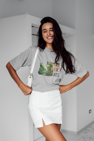 Nature Never Repeats Unisex Half Sleeve T-Shirt — Claude Monet Collection