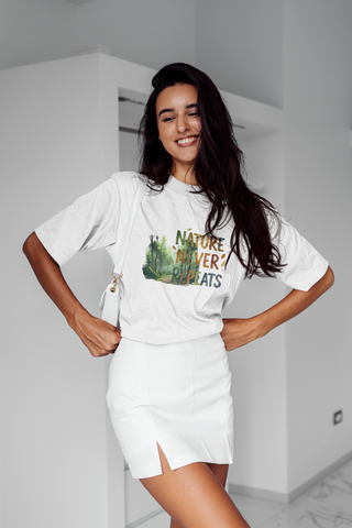 Nature Never Repeats Unisex Half Sleeve T-Shirt — Claude Monet Collection