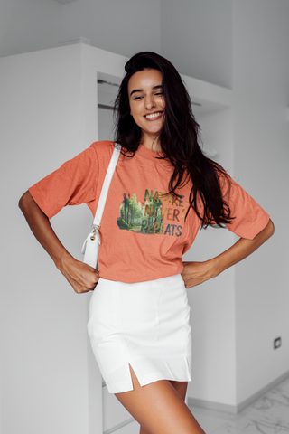 Nature Never Repeats Unisex Half Sleeve T-Shirt — Claude Monet Collection